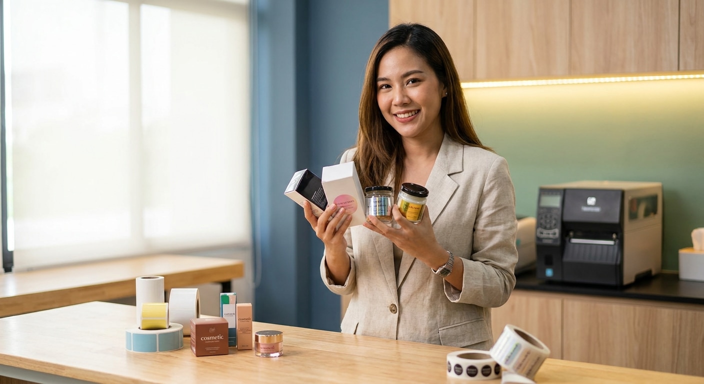 สติ๊กเกอร์ติดสินค้ามีกี่แบบ? เลือกยังไงให้ยอดขายปัง - how-to-choose-product-stickers