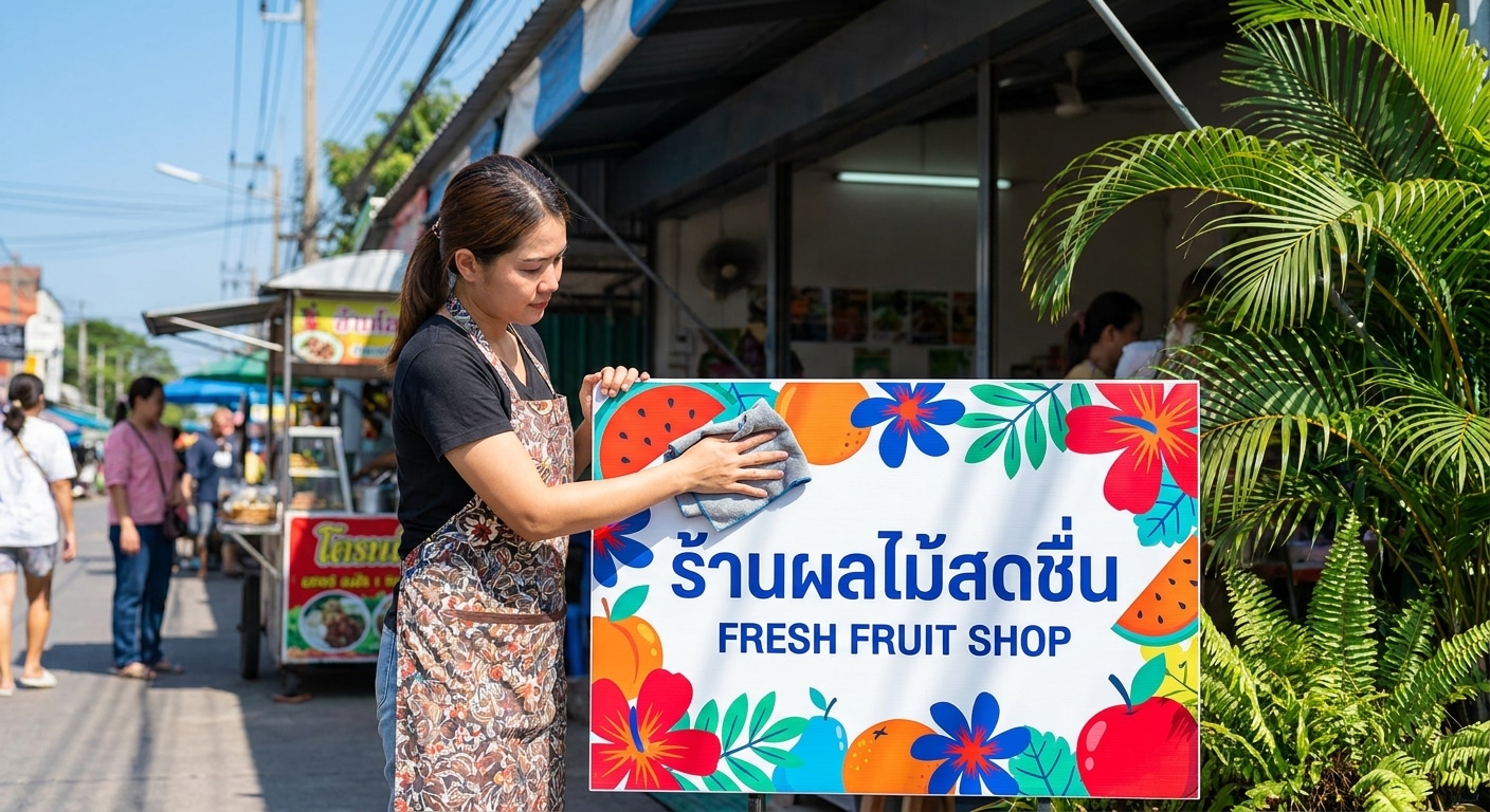 วิธีดูแลป้ายไวนิลและป้ายหน้าร้านให้สีสดสวย ทนแดดทนฝนได้นาน - how-to-maintain-vinyl-banners