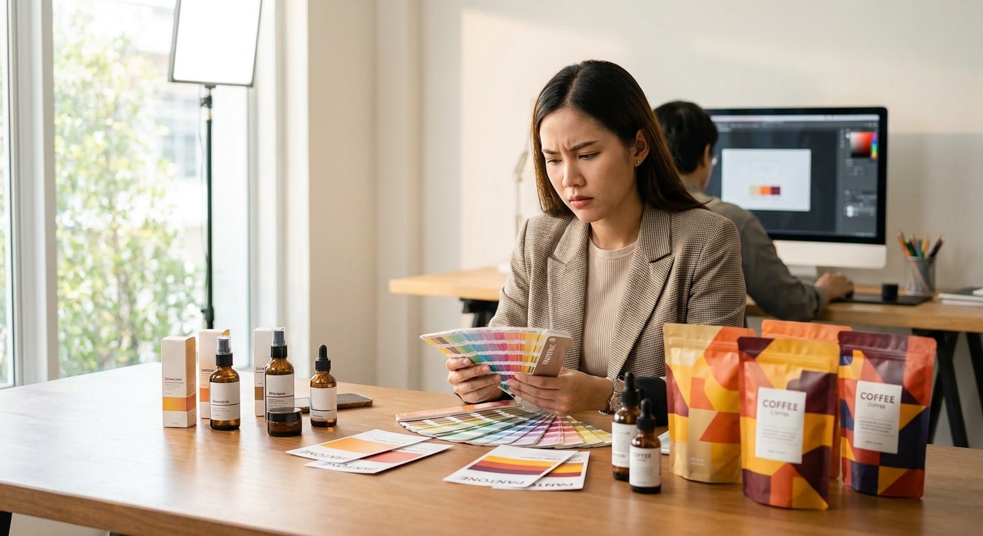เทคนิคเลือกสีโลโก้และฉลากสินค้า สร้างแบรนด์ SME ให้คนจดจำ - logo-label-color-psychology-sme
