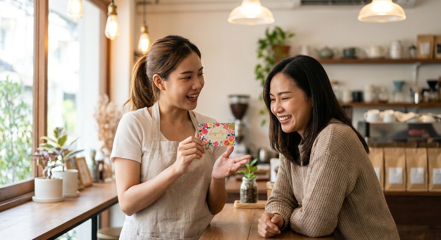 พิมพ์บัตรสะสมแต้ม กลยุทธ์ออฟไลน์มัดใจลูกค้าฉบับ SME - loyalty-card-marketing-sme