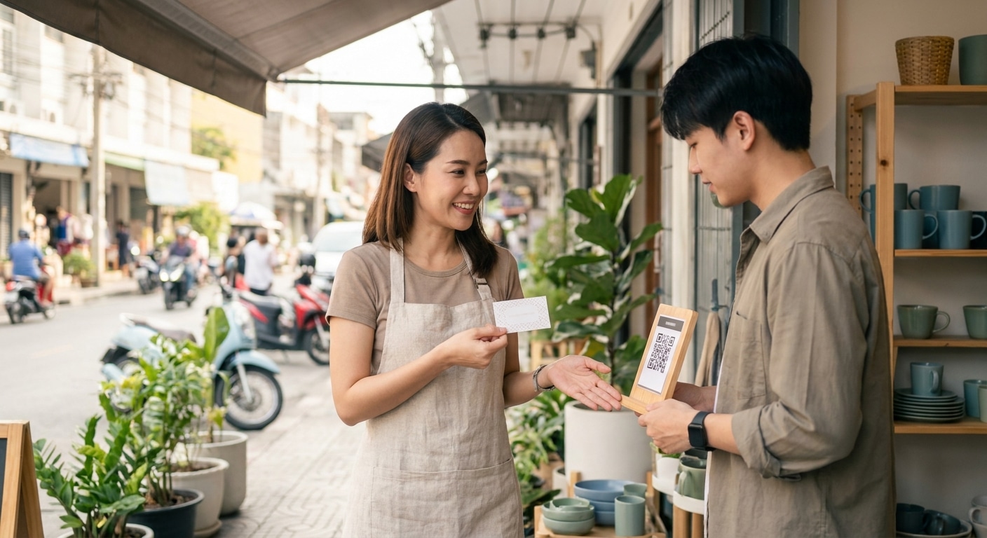 กลยุทธ์ O2O ดึงลูกค้าออฟไลน์สู่ออนไลน์ด้วยสื่อสิ่งพิมพ์ - o2o-marketing-print-strategy