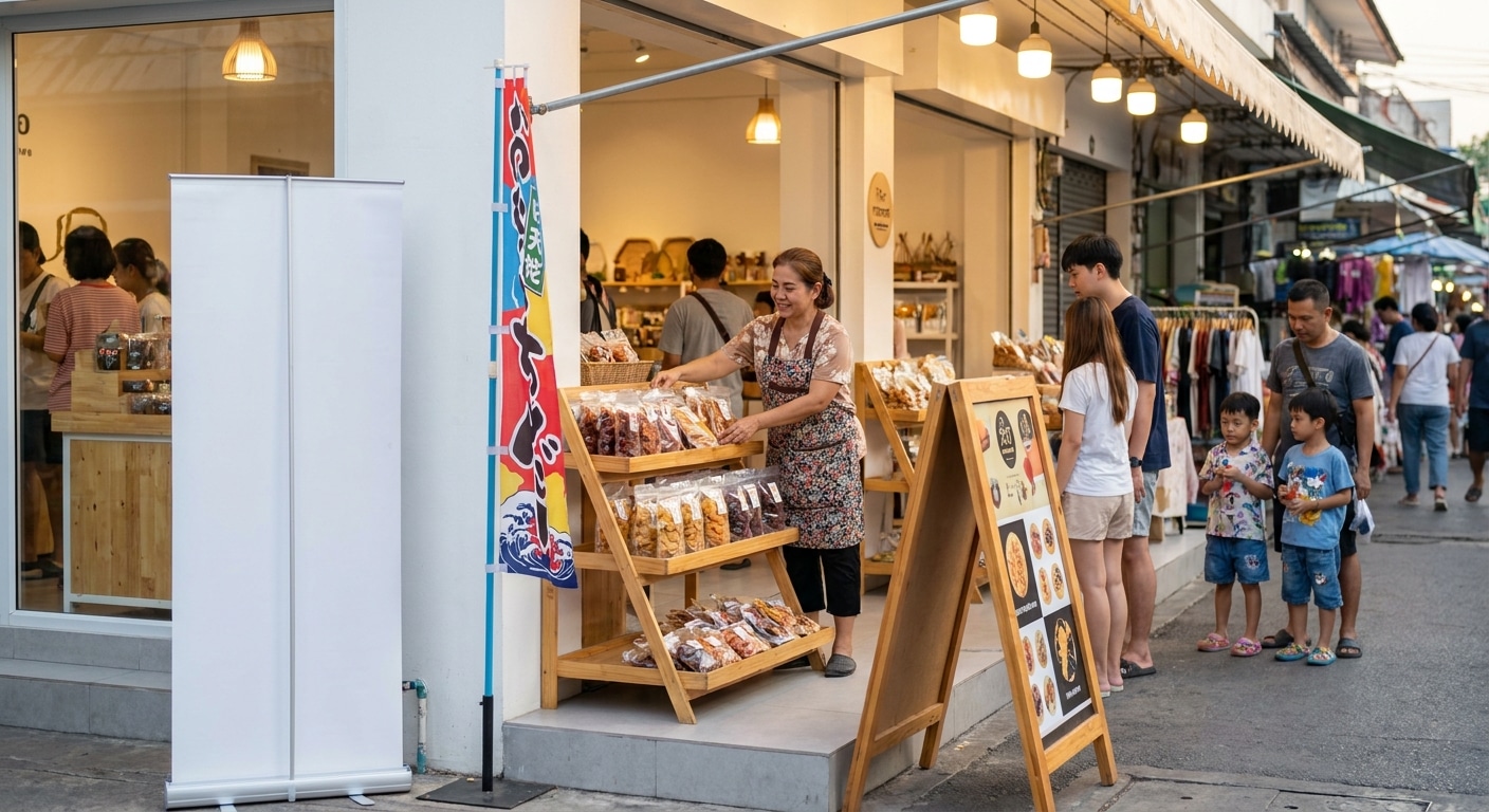 5 สื่อสิ่งพิมพ์ดึงดูดลูกค้าหน้าร้าน ที่ SME ไทยต้องมี - offline-marketing-print-sme