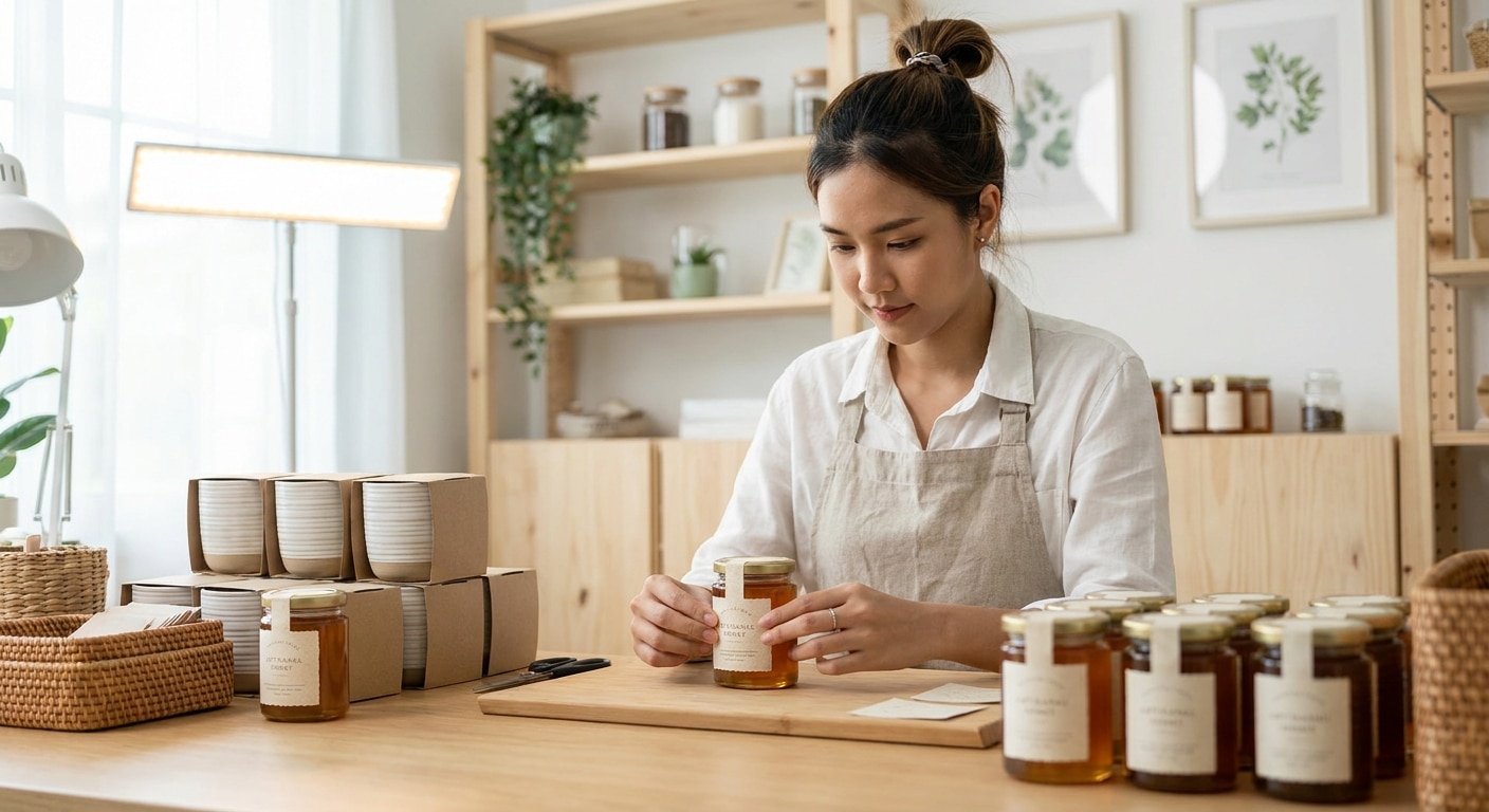 5 ทริคออกแบบฉลากสินค้า ยกระดับแบรนด์ SME ให้ดูพรีเมียม - packaging-label-design-tips