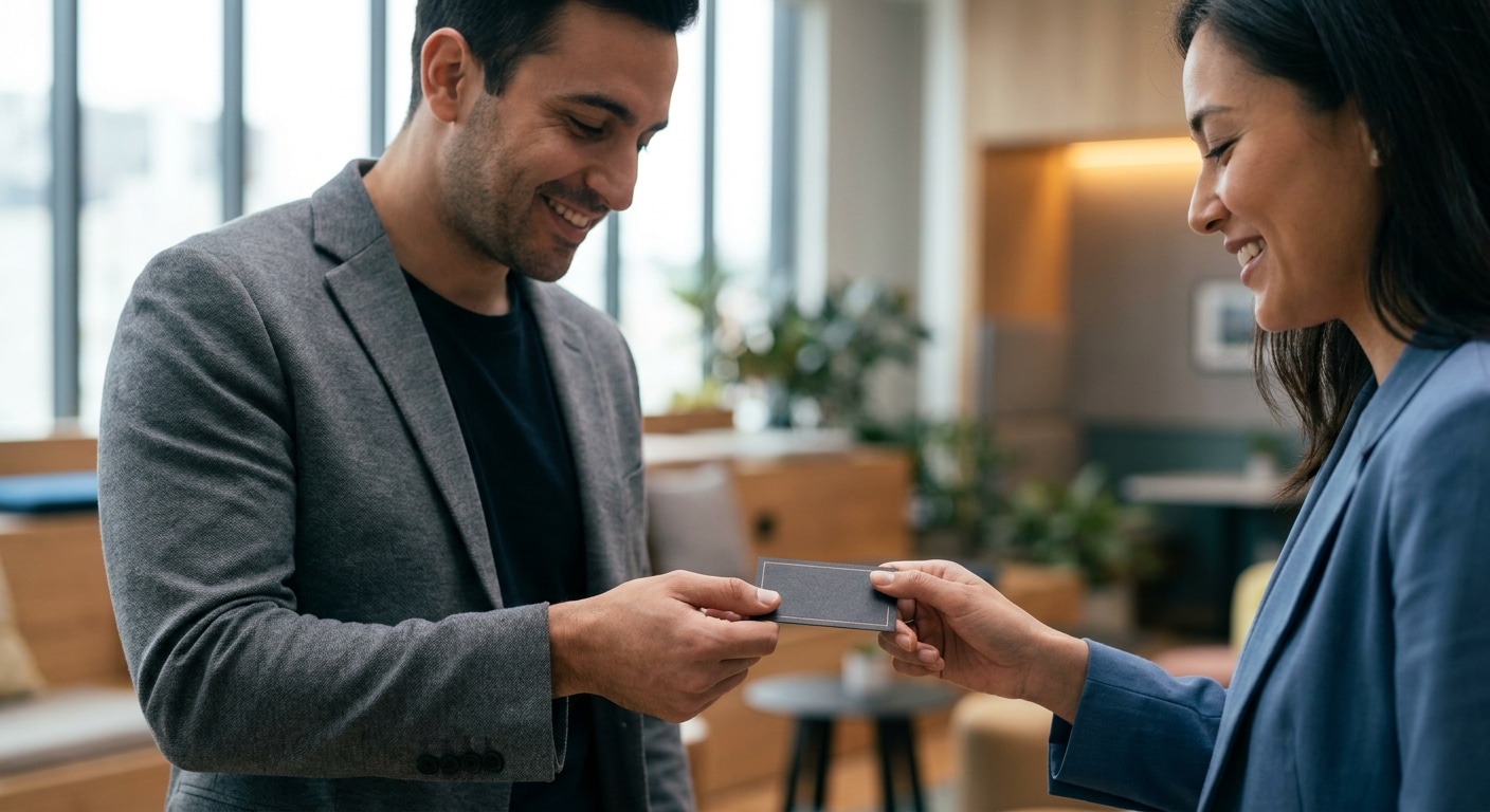 เทคนิคทำนามบัตร SME ให้พรีเมียม ดึงดูดลูกค้าตั้งแต่แรกพบ - premium-sme-business-card-tips