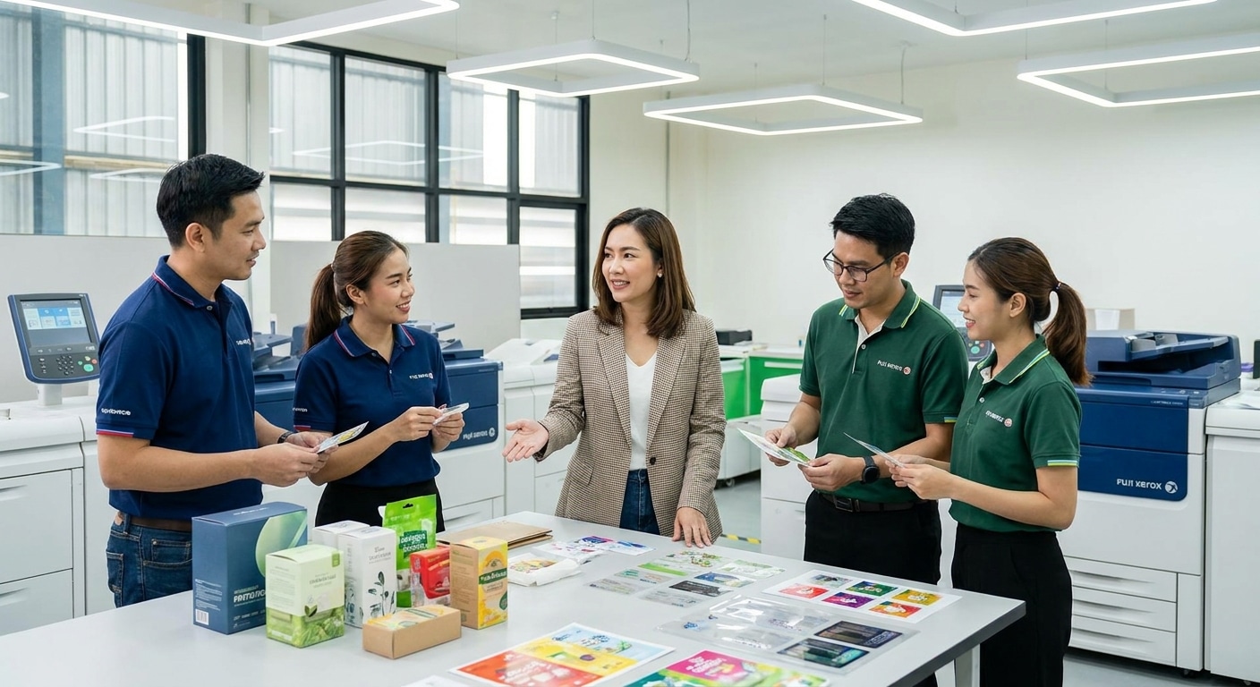 เทรนด์สิ่งพิมพ์ 2027 นวัตกรรมฉลากและป้ายที่ SME ไทยต้องรู้ - printing-label-trends-2027