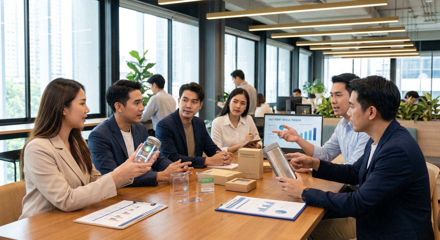 ส่องเทรนด์สื่อสิ่งพิมพ์ปี 2027 นวัตกรรมใหม่ที่ SME ต้องรู้ - printing-packaging-trends-2027