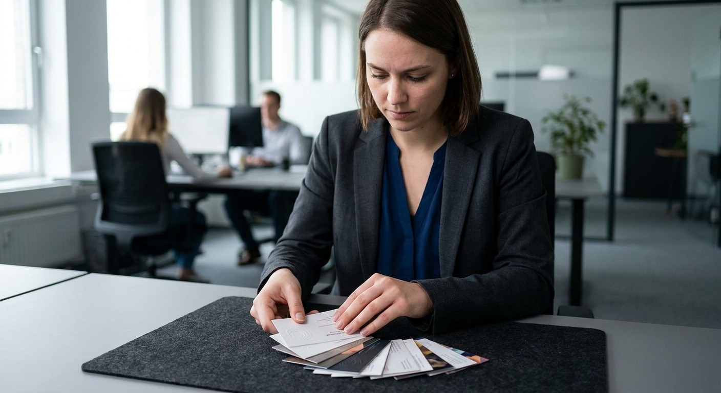 5 ทริคออกแบบนามบัตรให้ดูโปร ลูกค้าประทับใจ ไม่ทิ้งลงถัง - pro-business-card-design-tips
