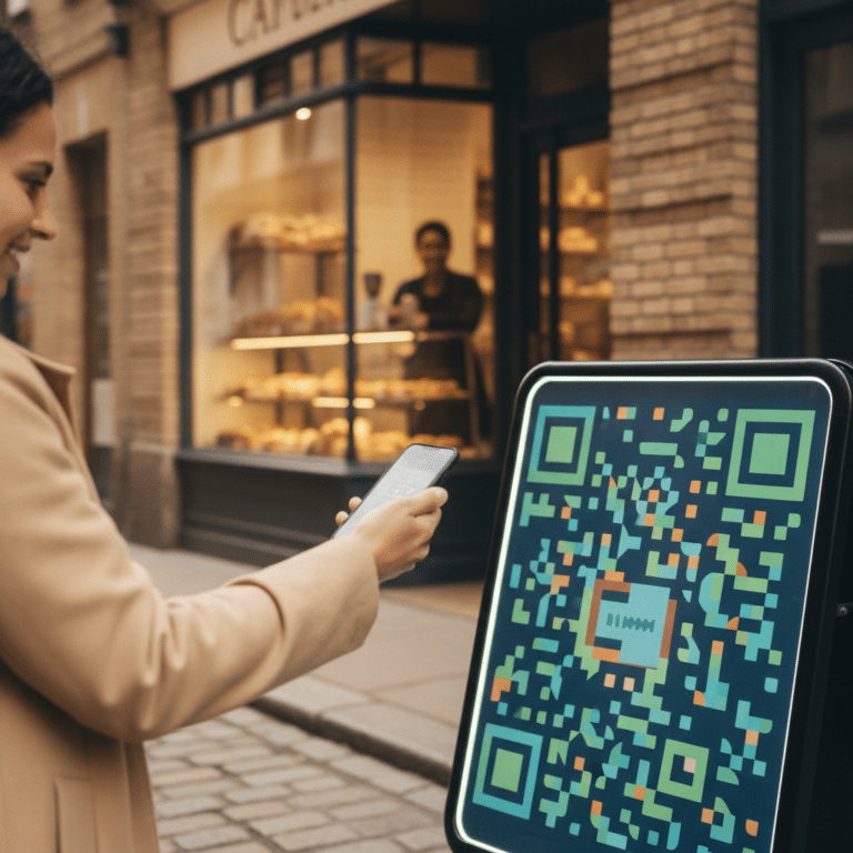 ป้ายโฆษณาติด QR Code กลยุทธ์ดึงลูกค้าออฟไลน์สู่ออนไลน์