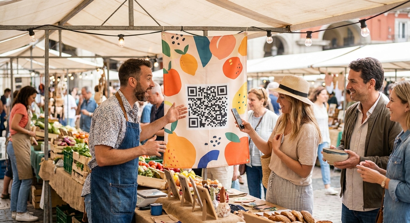 เคล็ดลับทำป้ายโฆษณาติด QR Code ดึงลูกค้าออฟไลน์สู่ออนไลน์ - qr-code-signage-marketing-tips