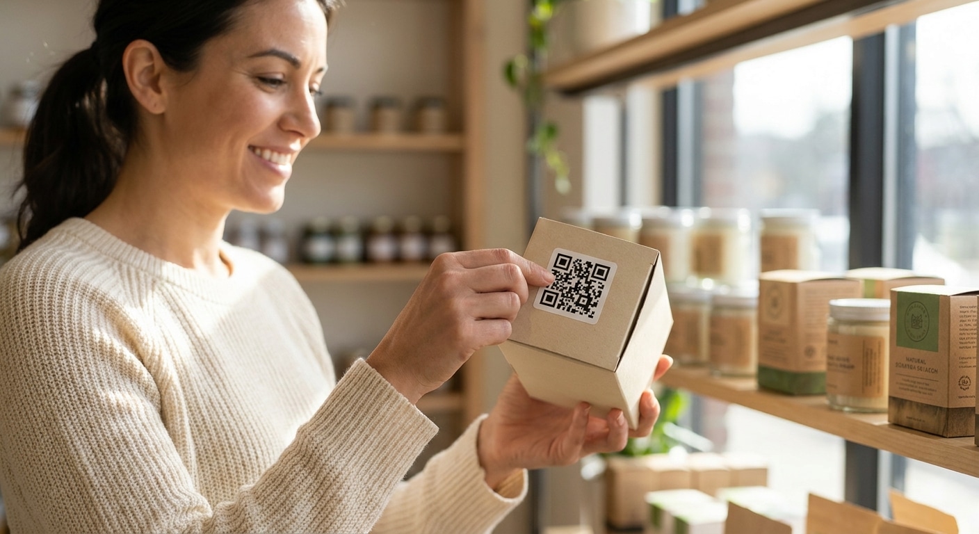 เทคนิคทำสติ๊กเกอร์ QR Code ดึงลูกค้าเก่ากลับมาซื้อซ้ำ - qr-code-sticker-marketing