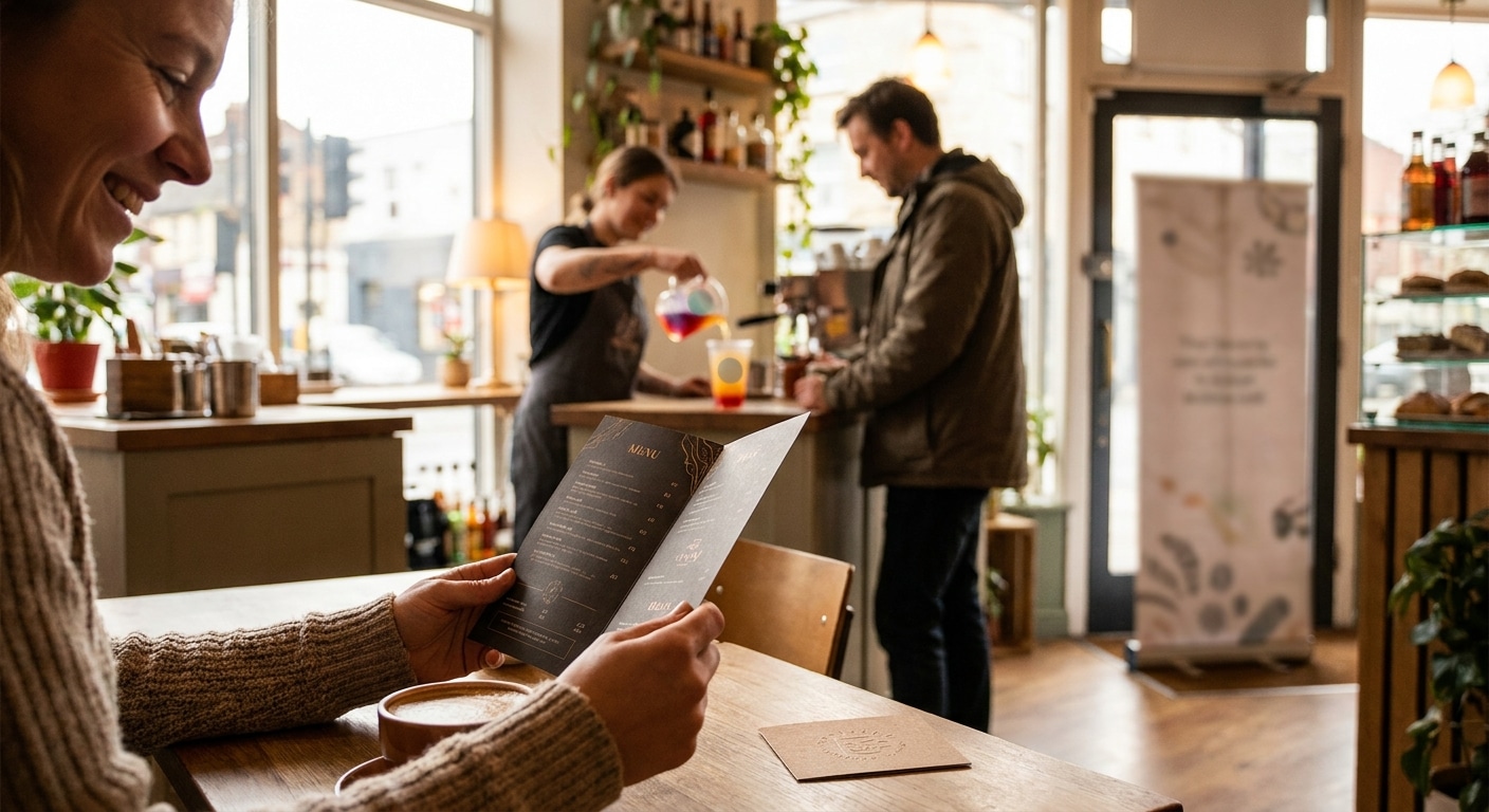 4 สื่อสิ่งพิมพ์กระตุ้นยอดขาย ที่ร้านอาหารและคาเฟ่ต้องมี - restaurant-cafe-print-marketing