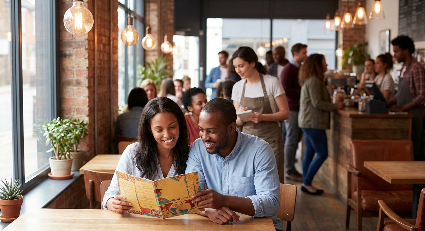 ออกแบบเมนูร้านอาหารอย่างไร ให้ลูกค้ายอมจ่ายและสั่งเพิ่ม? - restaurant-menu-design-marketing-tips