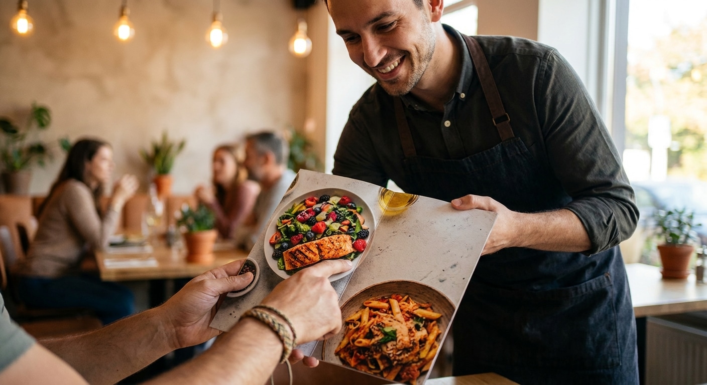 เทคนิคออกแบบเมนูร้านอาหารให้ดึงดูด สั่งเพลิน ยอดขายพุ่ง - restaurant-menu-design-tips