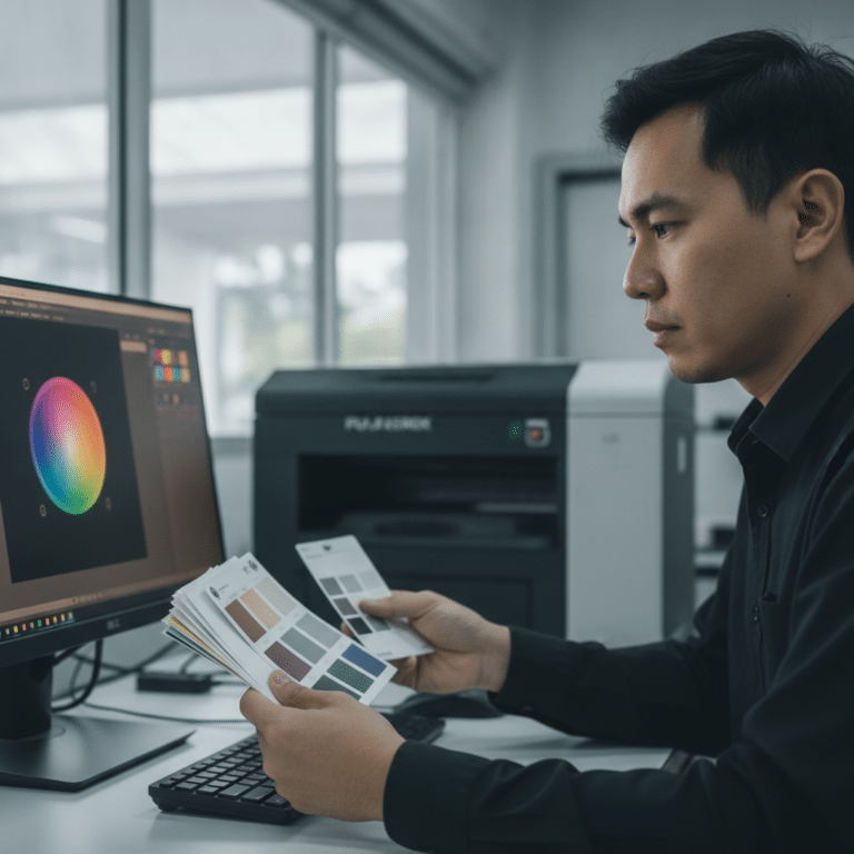 ทำไมพิมพ์ฉลากแล้วสีดรอป? รู้จัก RGB vs CMYK ก่อนส่งพิมพ์
