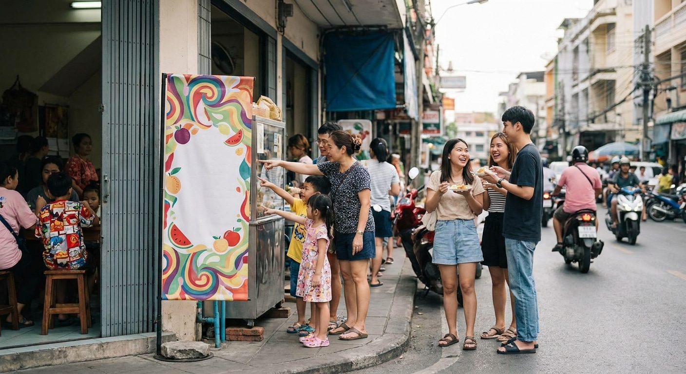 เทคนิคทำป้ายโฆษณาหน้าร้าน ดึงดูดสายตา เพิ่มยอดขาย - shop-signage-marketing-tips