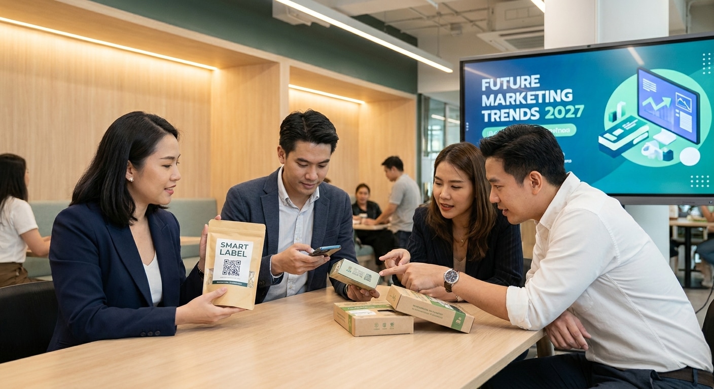 ส่องเทรนด์ฉลากสินค้า 2027: Smart Label สื่อสารตรงใจลูกค้า - smart-label-packaging-trend-2027