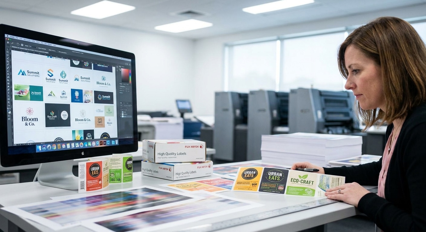 เทคนิคออกแบบโลโก้ SME ให้พิมพ์สวยเด่นบนฉลากสินค้า - sme-logo-design-printing-tips
