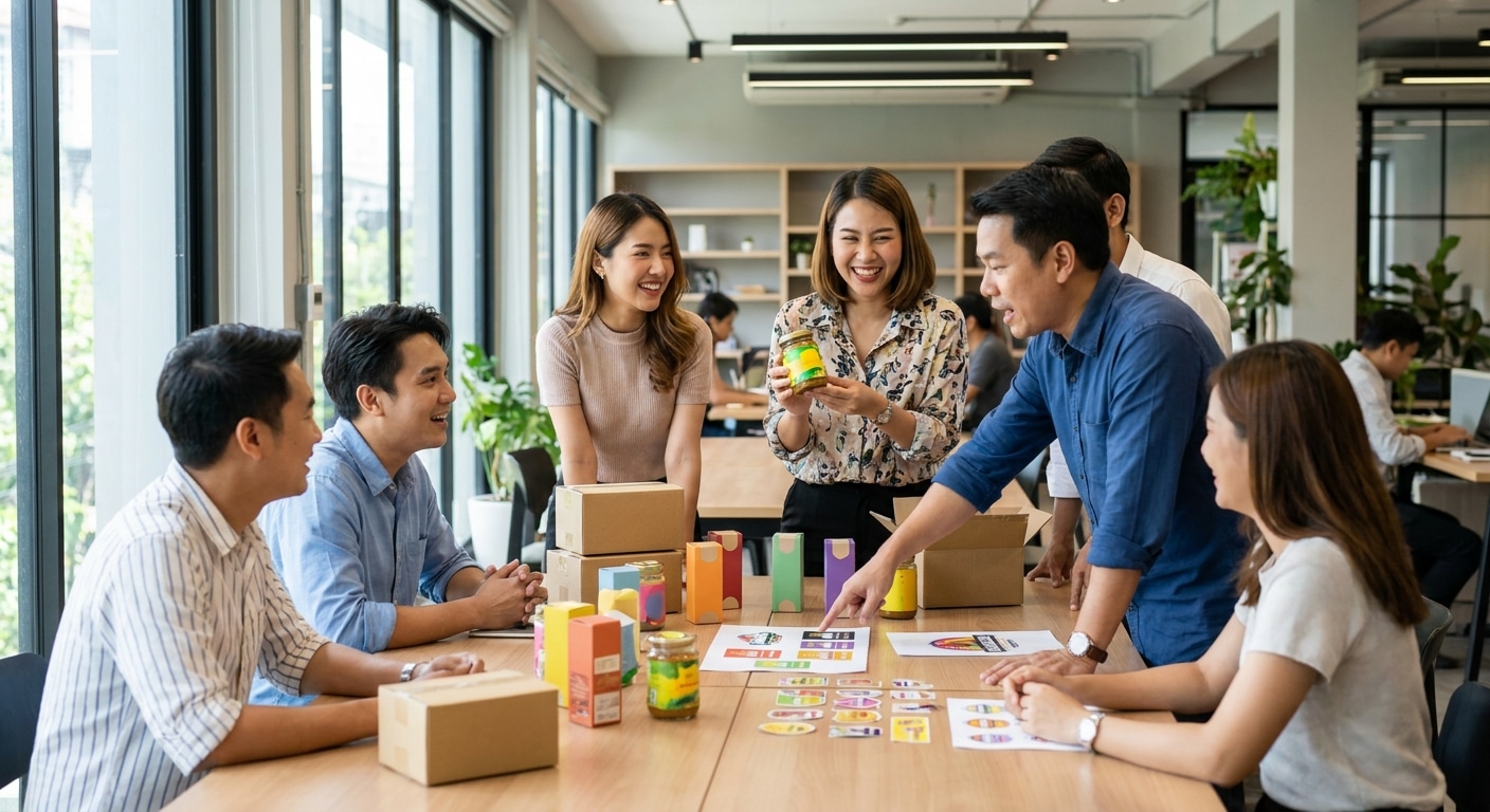 5 ทริคออกแบบโลโก้และสติ๊กเกอร์ สร้างแบรนด์ SME ให้คนจำแม่น - sme-logo-sticker-design-tips
