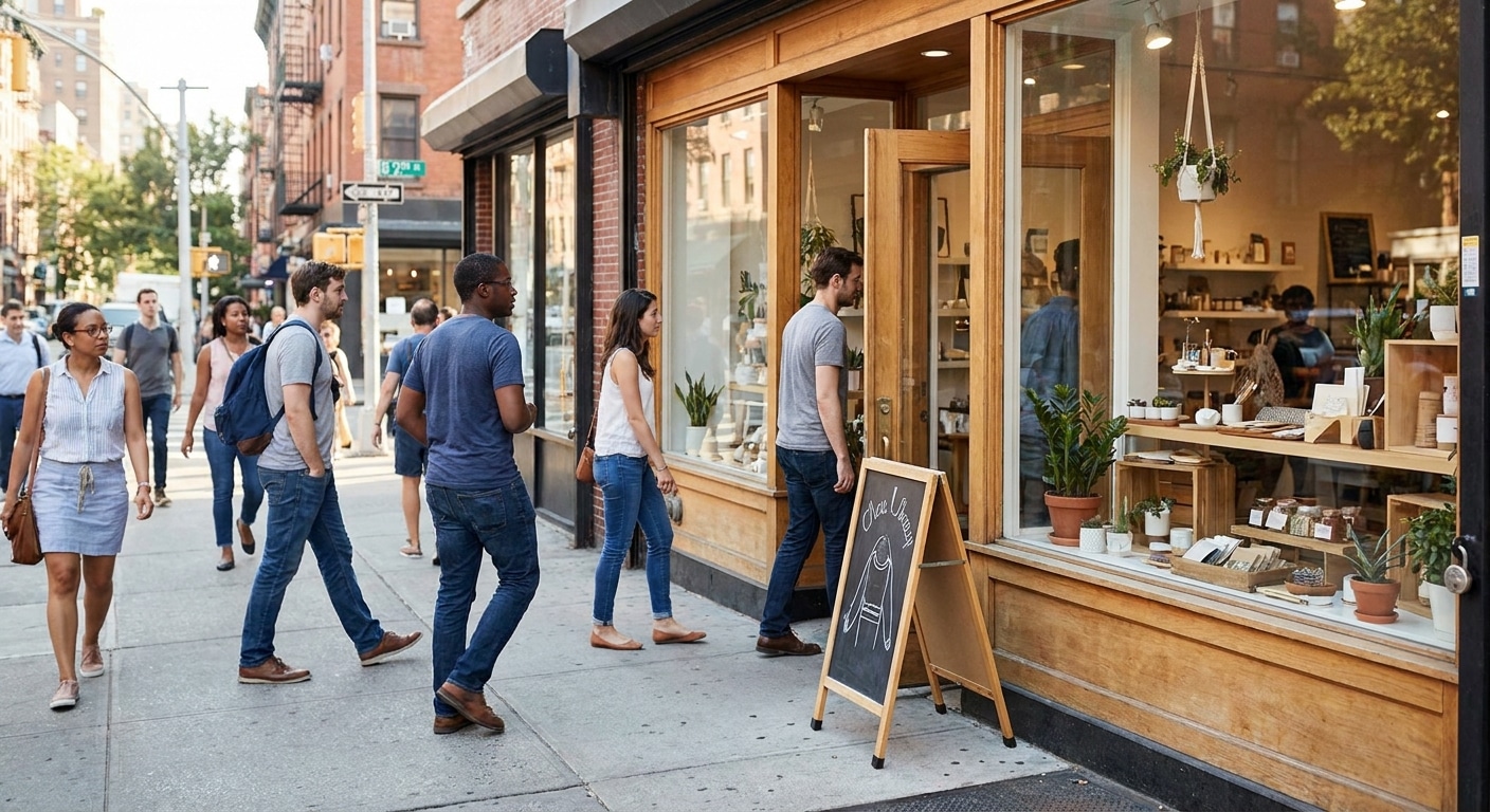 เทคนิคออกแบบป้ายโฆษณาหน้าร้าน ดึงดูดลูกค้าใน 3 วินาที - storefront-signage-marketing-tips