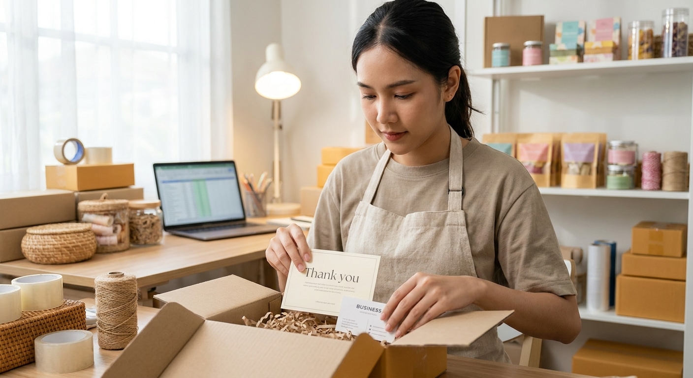 5 ทริคใช้ การ์ดขอบคุณ เพิ่มยอดซื้อซ้ำ มัดใจลูกค้า SME - thank-you-card-marketing-strategy