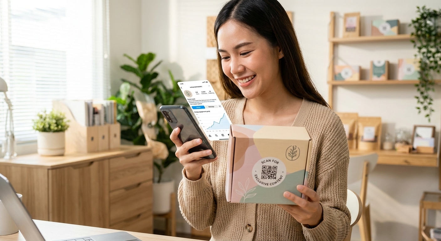 เทคนิคใช้ฉลากสินค้าสร้าง Unboxing O2O ดันยอดขาย SME - unboxing-marketing-sticker-labels-sme
