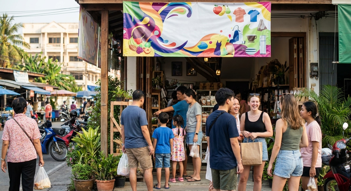 5 ทริคออกแบบป้ายไวนิลหน้าร้าน ดึงดูดลูกค้าเข้าร้านยอดพุ่ง - vinyl-storefront-sign-design-tips