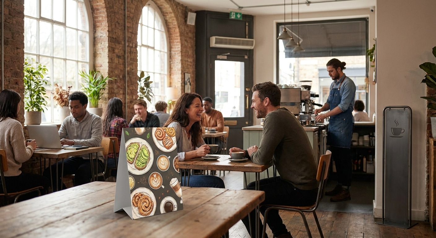 ทริคจัดร้านด้วยป้ายสแตนดี้และเมนู เพิ่มยอดขายให้ทะลุเป้า - boost-sales-standee-menu-print