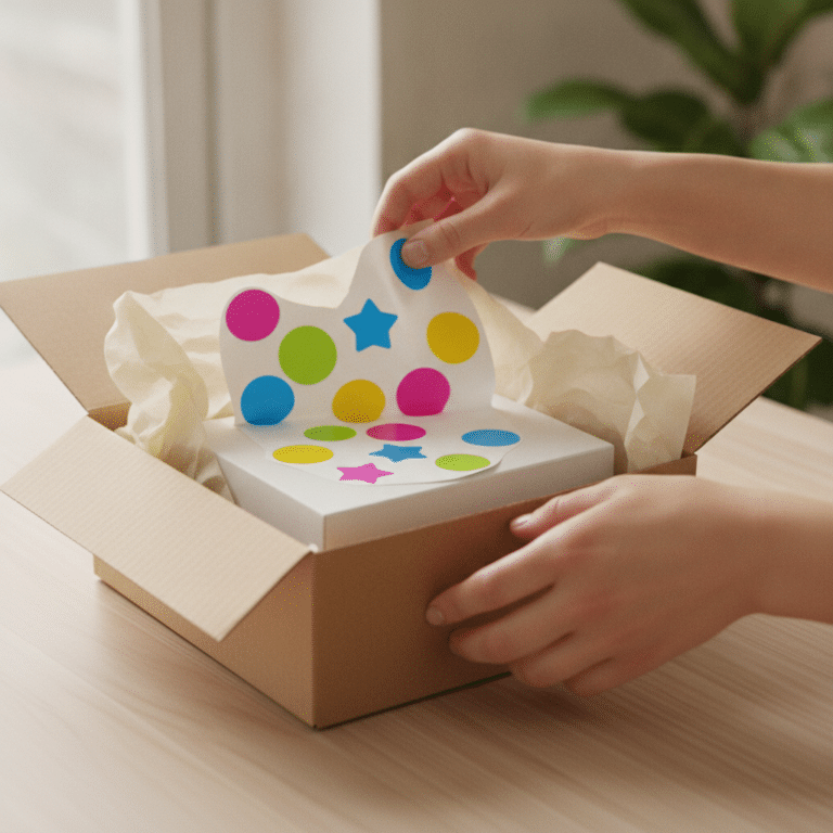 เทคนิคใช้สติ๊กเกอร์แบรนด์ดิ้ง สร้าง Unboxing สุดปัง