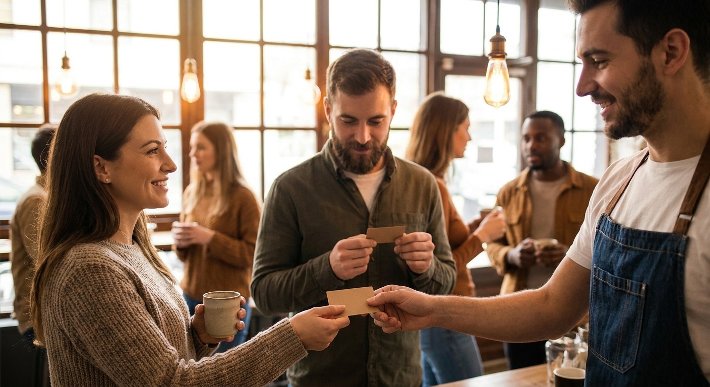 เทคนิคทำบัตรสะสมแต้ม กระตุ้นยอดขายร้านกาแฟให้ลูกค้าซื้อซ้ำ - cafe-loyalty-card-marketing-tips