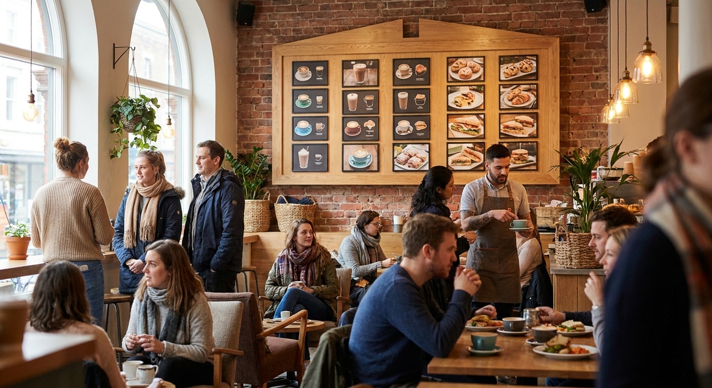 เทคนิคทำป้ายเมนูคาเฟ่ ดึงดูดสายตา เพิ่มยอดขายให้ร้าน - cafe-menu-board-marketing-tips
