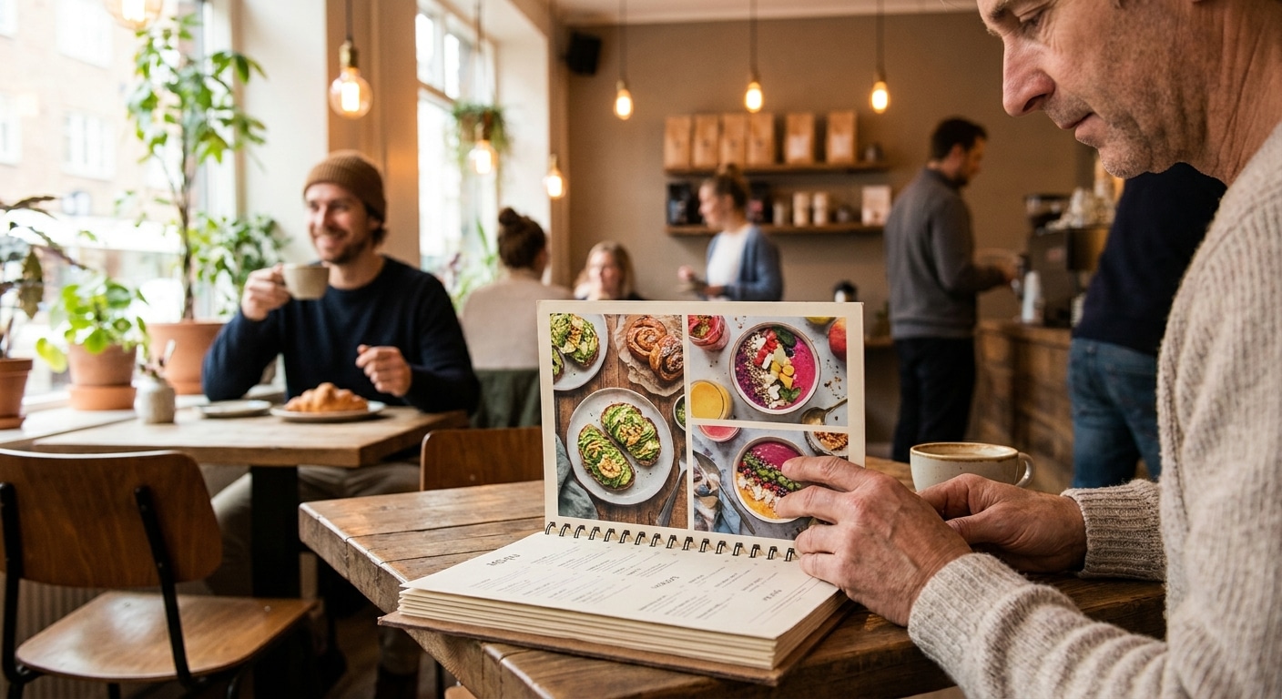 จิตวิทยาออกแบบเมนูคาเฟ่ จัดวางอย่างไรให้ลูกค้าสั่งเพิ่ม - cafe-menu-design-psychology