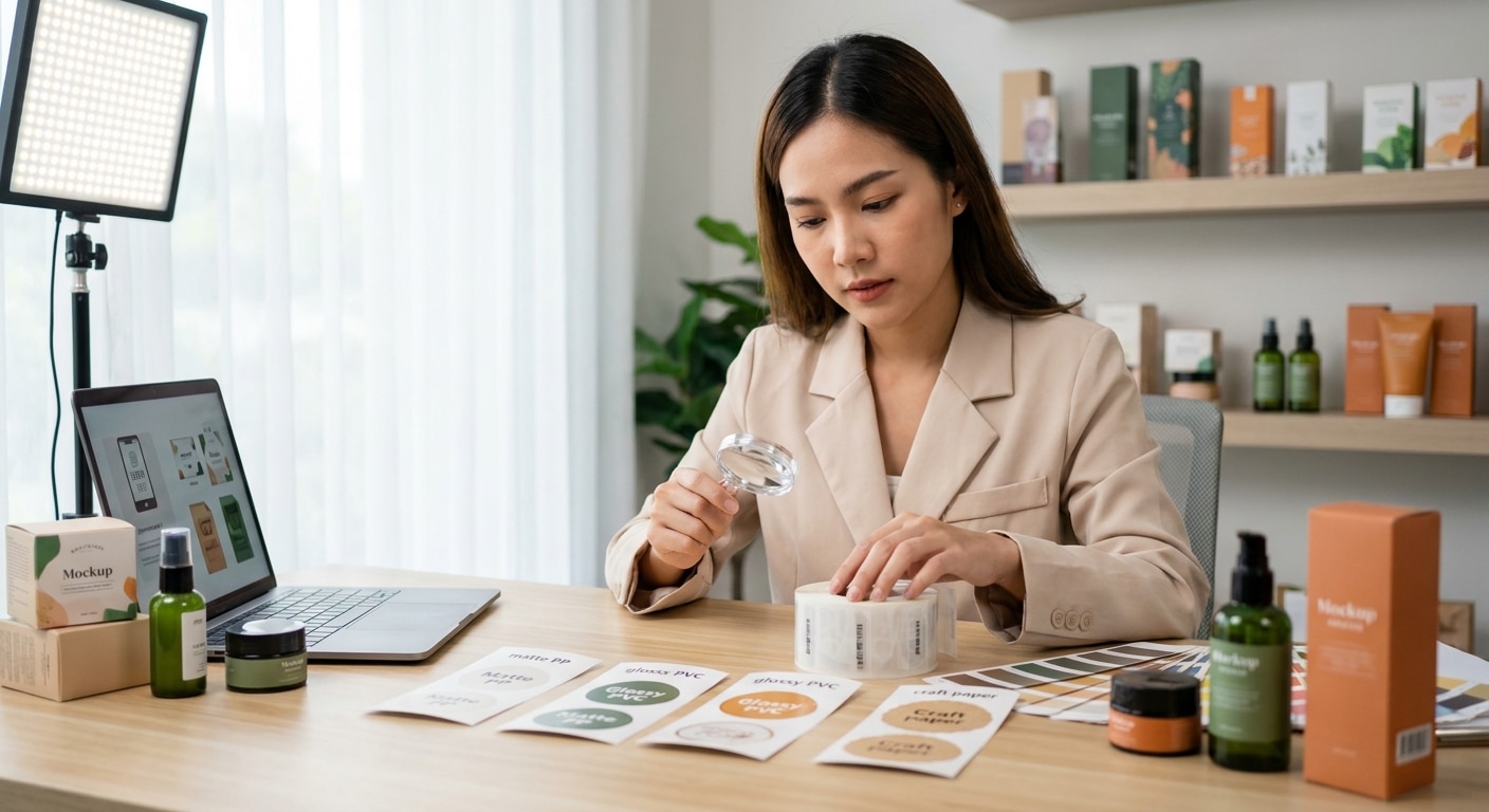 เลือกสติ๊กเกอร์ติดสินค้าแบบไหนดี? ให้ตอบโจทย์และกันน้ำ - choose-right-sticker-material