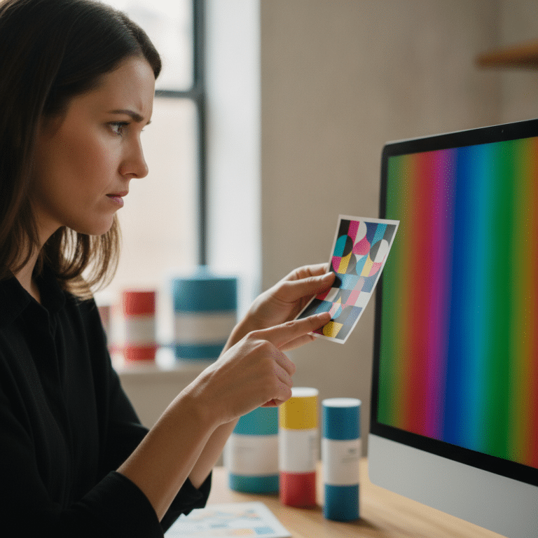 ทำไมสีพิมพ์ไม่ตรงจอ? รู้จัก CMYK vs RGB ก่อนสั่งพิมพ์