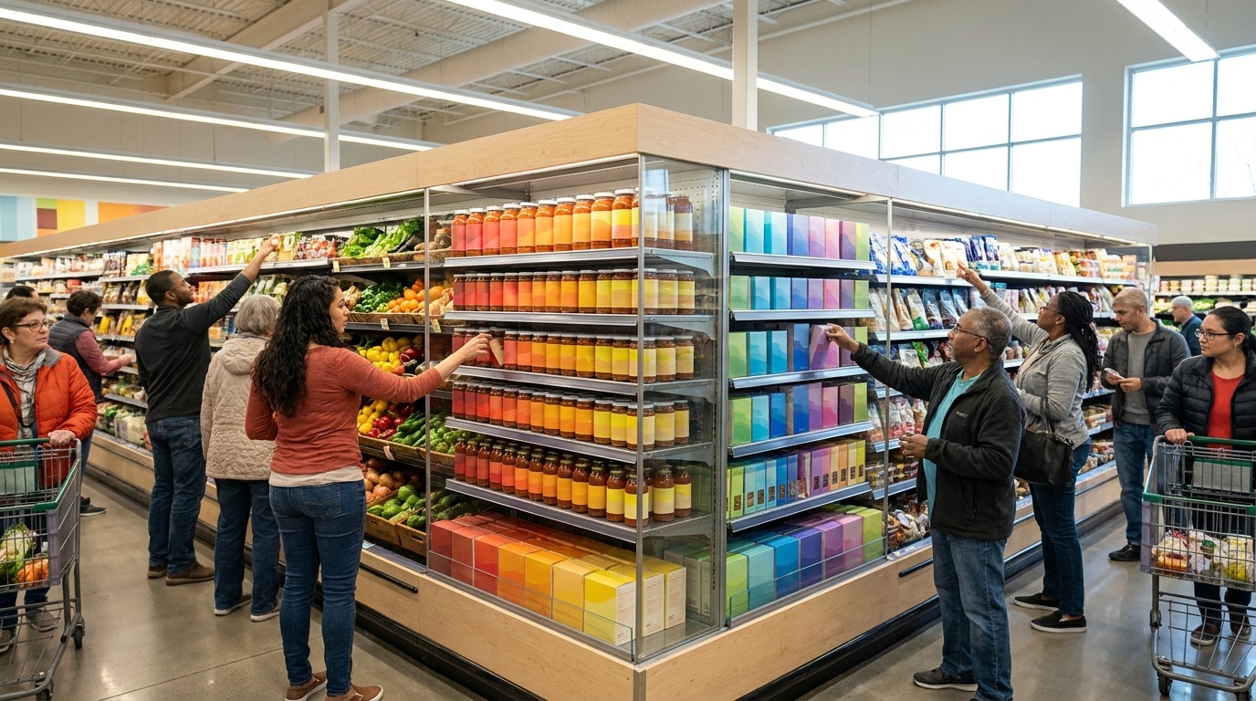 ใช้ทฤษฎีสีออกแบบฉลากสินค้า ดึงดูดลูกค้าให้หยิบซื้อทันที - color-theory-label-design-tips