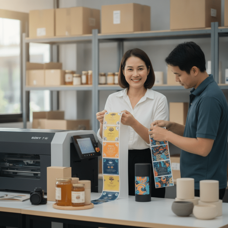 เทคโนโลยี Digital Print พิมพ์ฉลากขั้นต่ำน้อย ลดต้นทุน SME