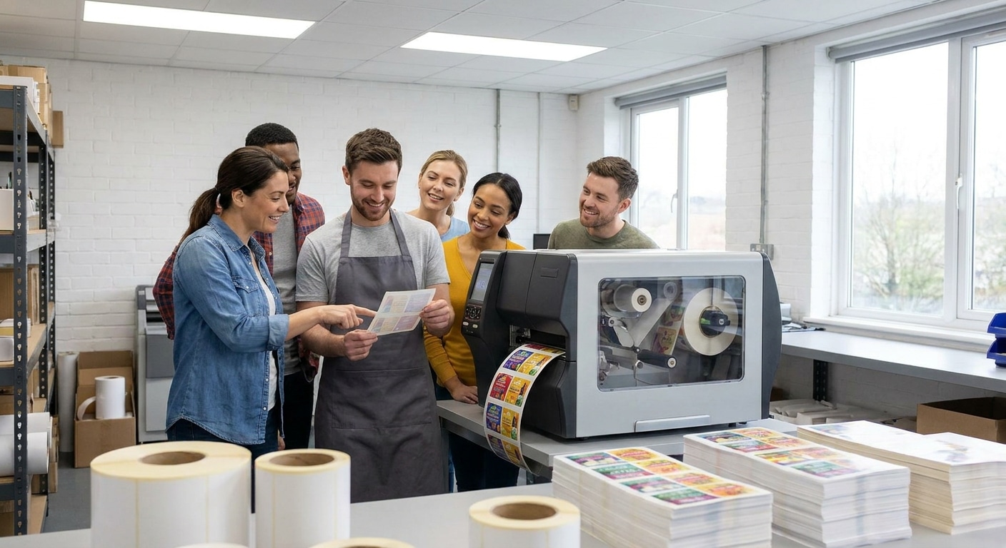 พิมพ์ฉลากไม่มีขั้นต่ำ! ทำไมเทคโนโลยี Digital ตอบโจทย์ SME - digital-print-tech-for-sme