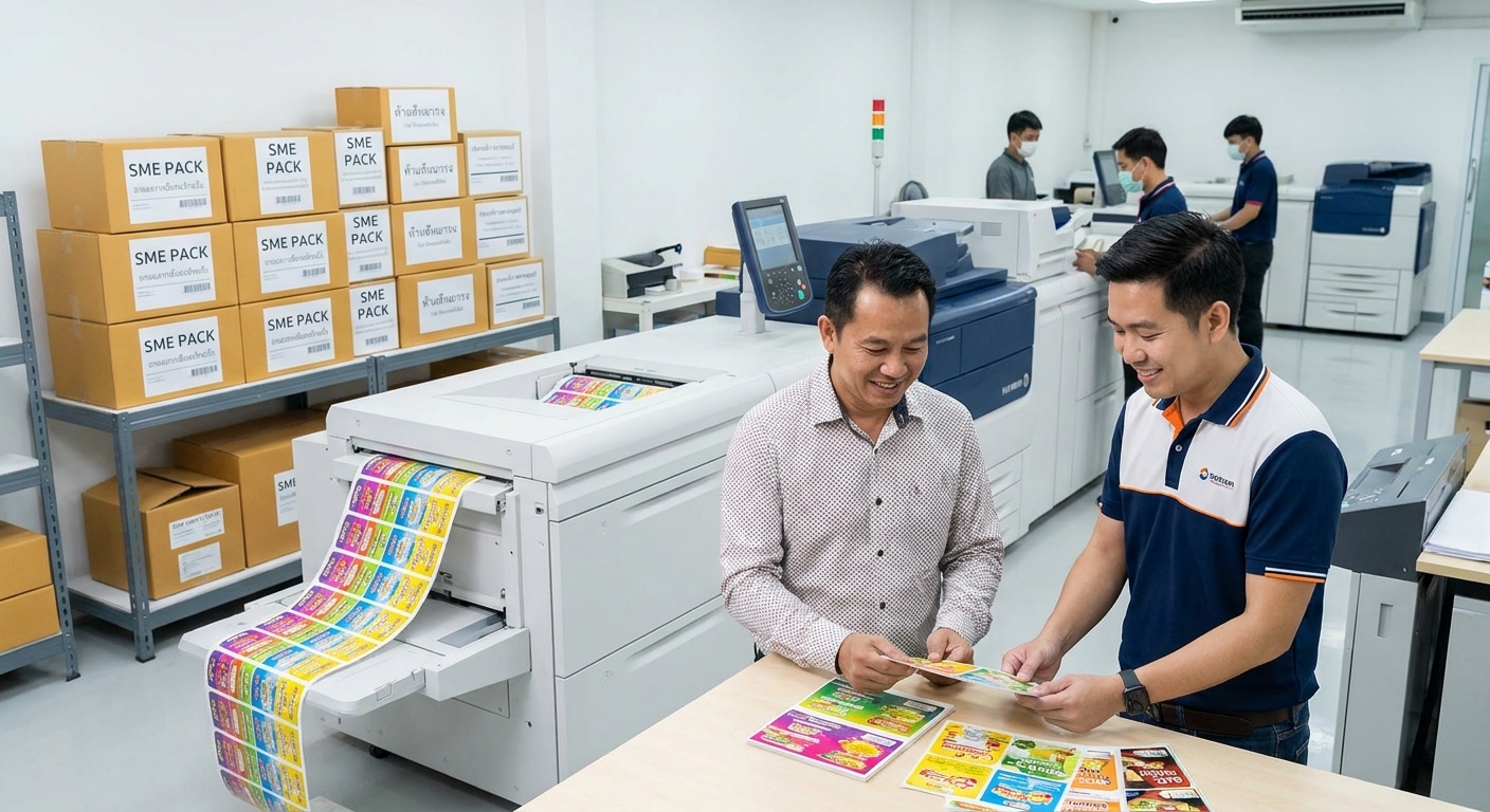 Digital Print 2026 พิมพ์ฉลากสีสด ไดคัทไว คุ้มค่าเพื่อ SME - digital-print-technology-sme