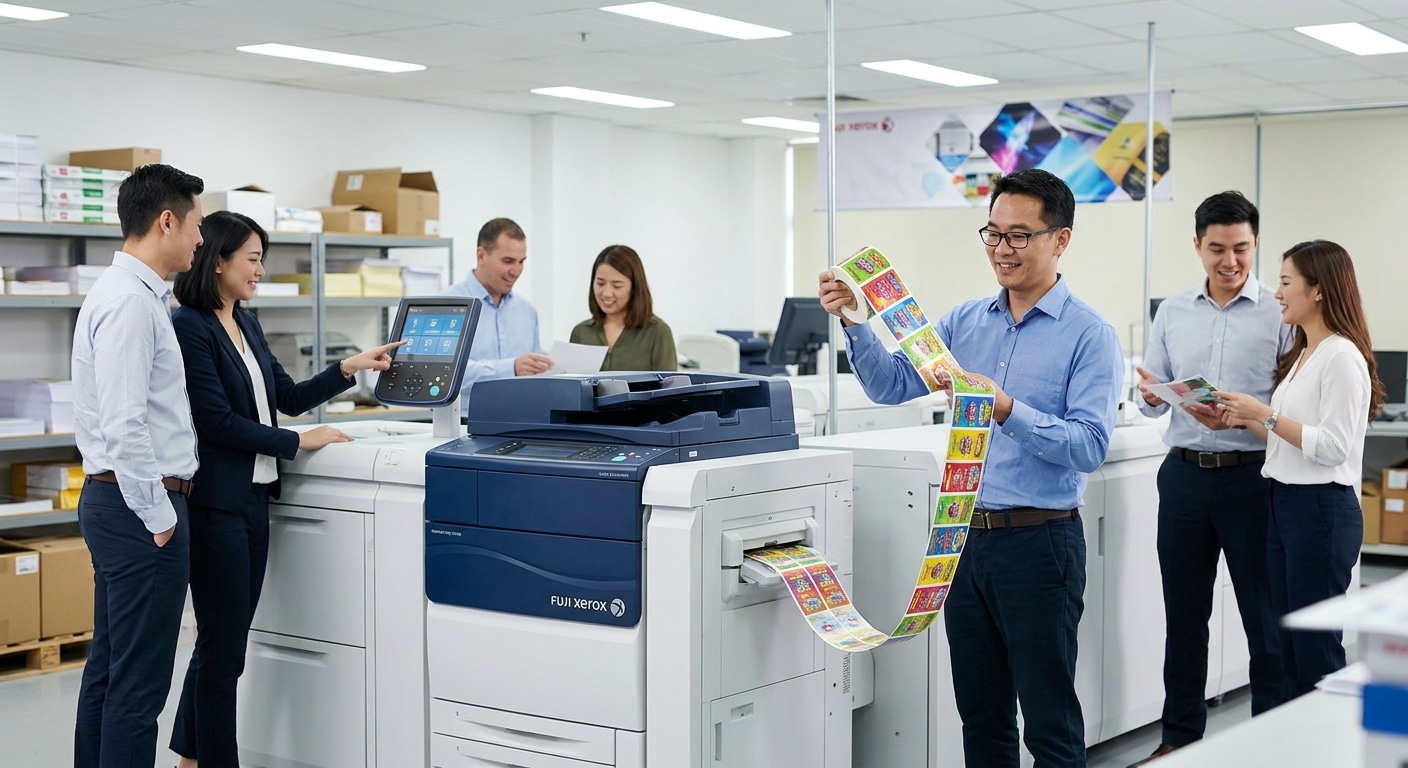 พิมพ์ดิจิทัล Fuji Xerox นวัตกรรมลดต้นทุนฉลากสินค้าเพื่อ SME - digital-printing-tech-for-sme