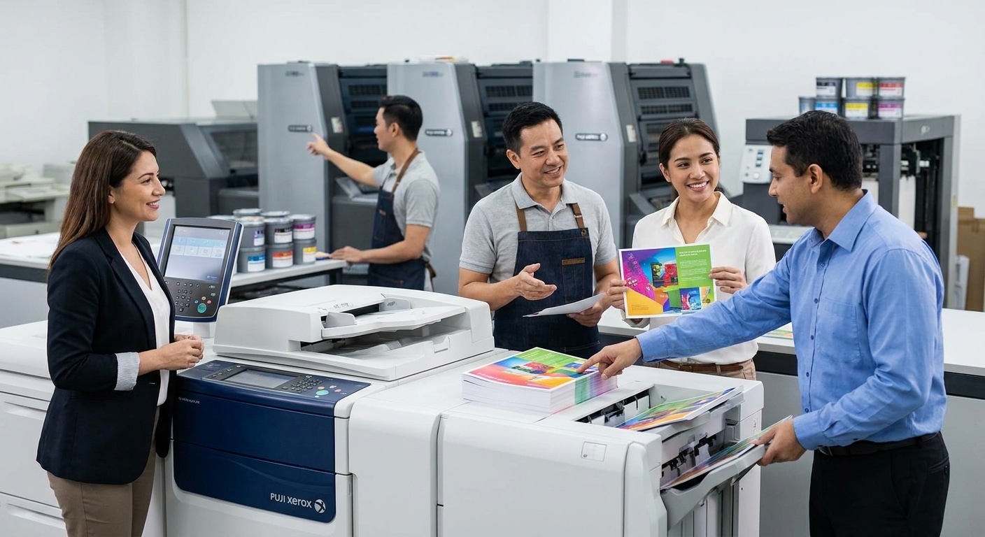 พิมพ์ Digital vs Offset ต่างกันอย่างไร เลือกแบบไหนคุ้มสุด - digital-vs-offset-printing-sme