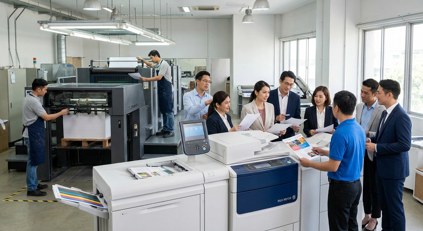 ดิจิตอล vs ออฟเซ็ท สั่งพิมพ์สื่อโฆษณาแบบไหนคุ้มค่ากว่ากัน? - digital-vs-offset-printing-sme