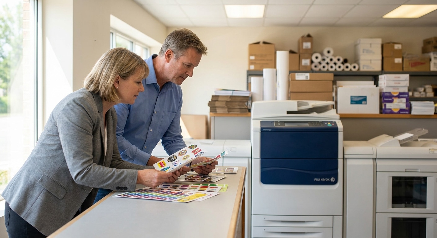 Digital vs Offset: SME สั่งพิมพ์สติ๊กเกอร์แบบไหนคุ้มสุด? - digital-vs-offset-printing-sme