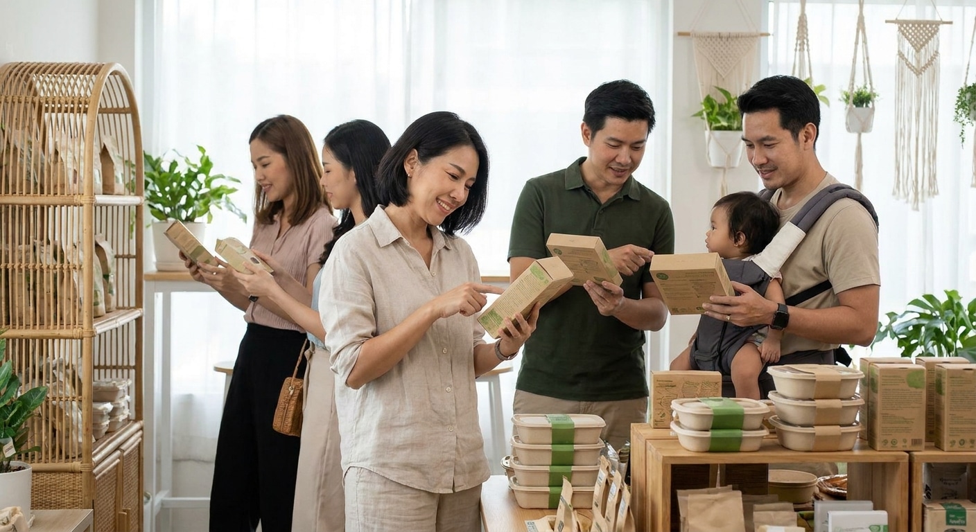 เทรนด์ฉลากสินค้ารักษ์โลก 2027 พิมพ์อย่างไรให้โดนใจลูกค้า - eco-friendly-label-trends-2027
