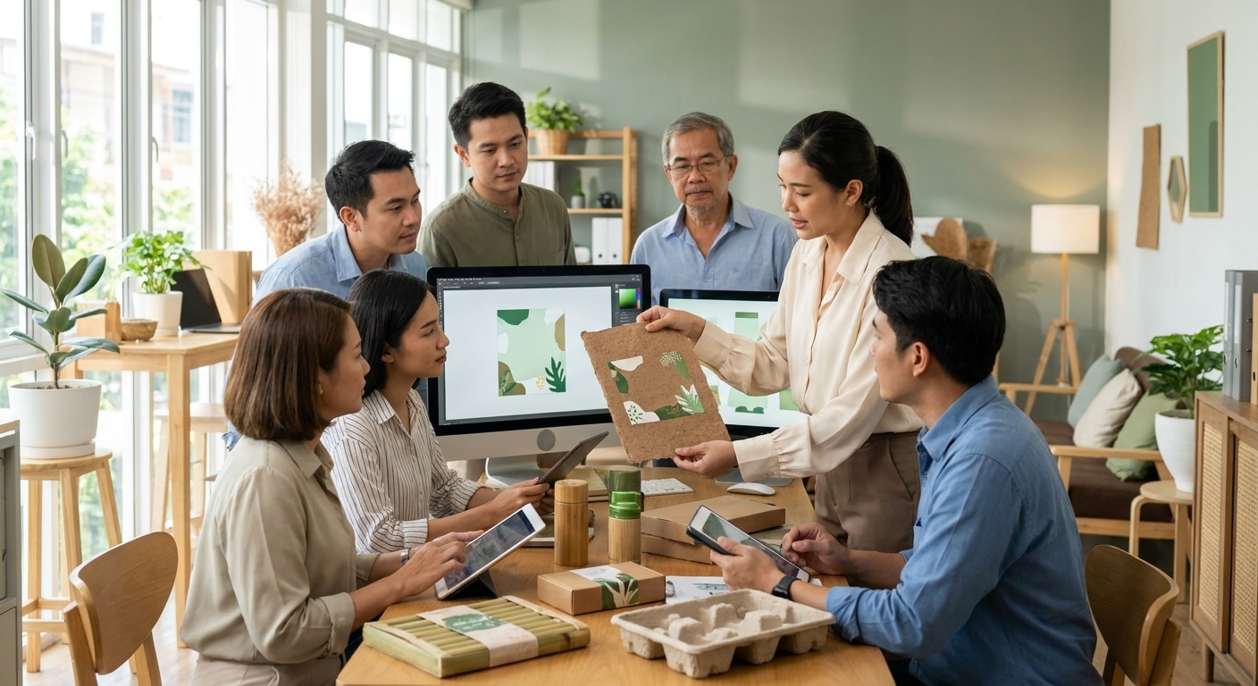 เทรนด์ออกแบบฉลากสินค้า 2027 ดีไซน์รักษ์โลก มัดใจลูกค้า - eco-friendly-packaging-trend-2027