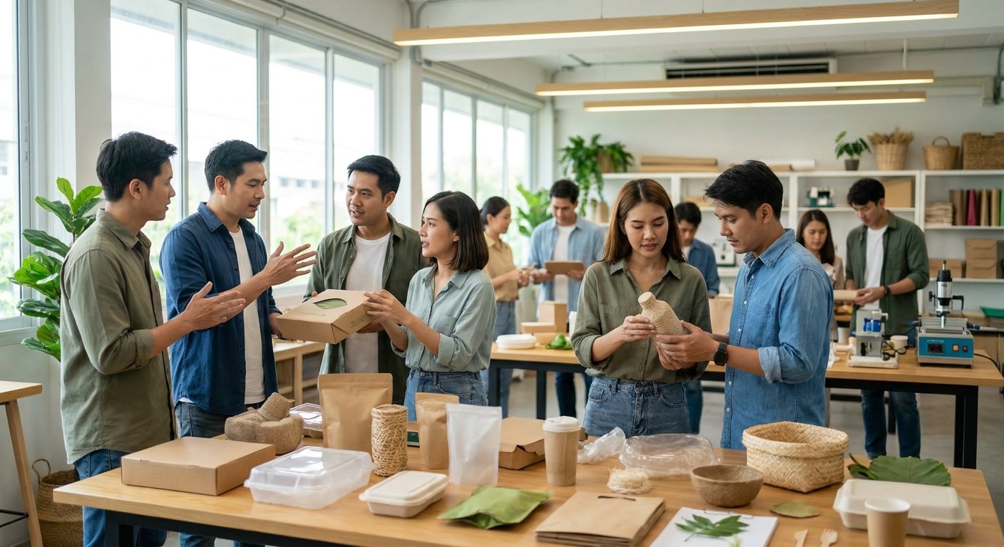 เทรนด์สิ่งพิมพ์ 2027: แพ็กเกจจิ้งรักษ์โลก โอกาสทองของ SME - eco-friendly-packaging-trends-2027