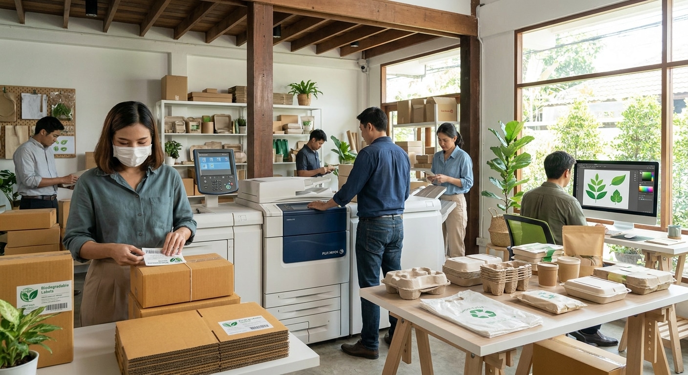 เทรนด์พิมพ์รักษ์โลก 2027 บรรจุภัณฑ์ Eco-Friendly มาแรง - eco-friendly-printing-trend-2027