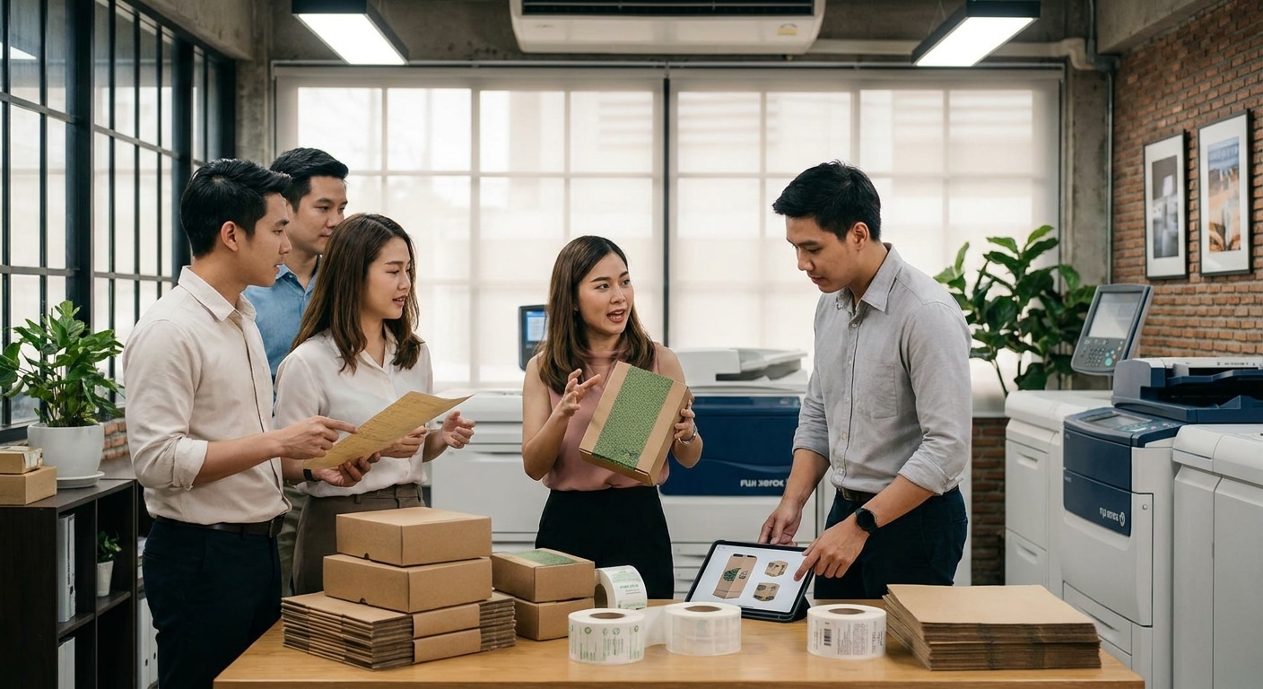 อัปเดตเทรนด์สิ่งพิมพ์รักษ์โลก 2027 โอกาสทองของ SME ไทย - eco-friendly-printing-trends-2027