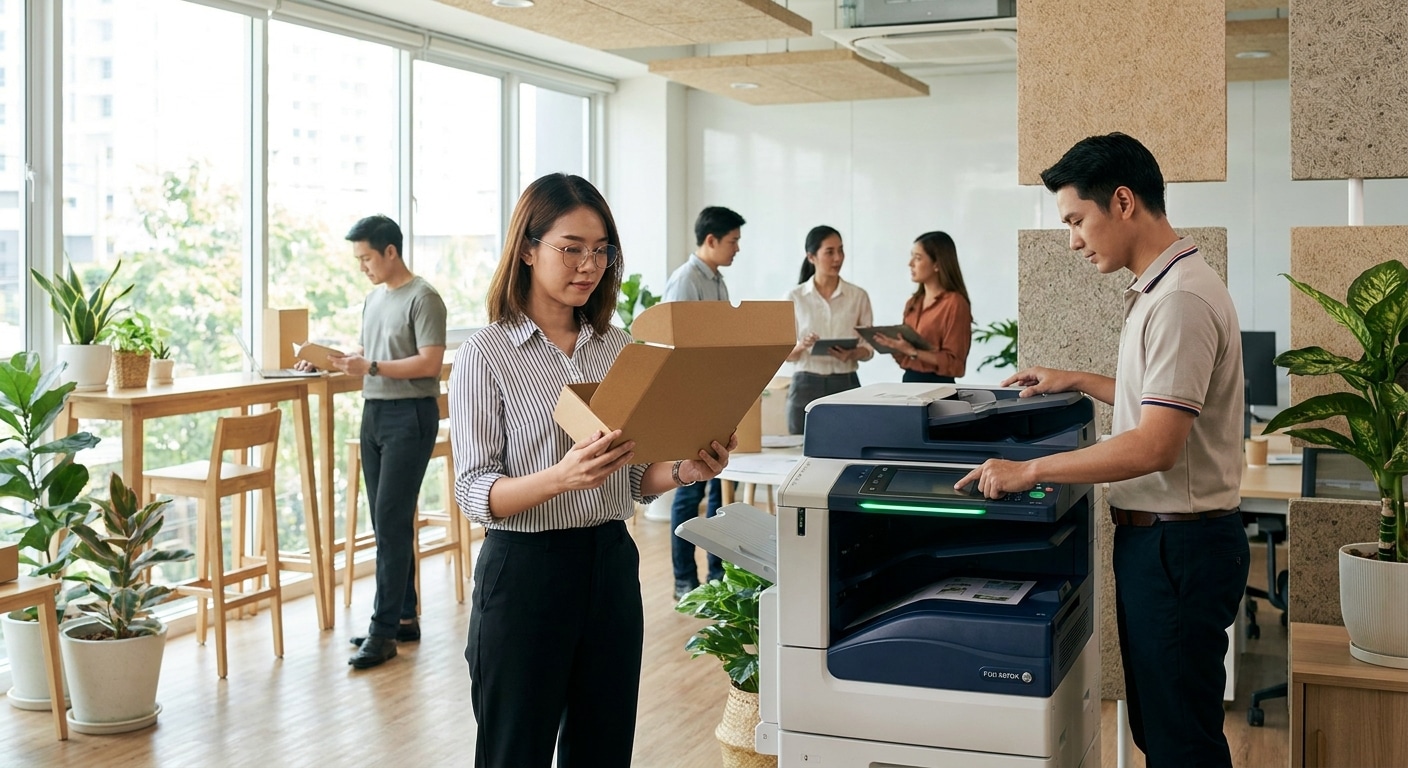 เทรนด์สิ่งพิมพ์รักษ์โลก 2027 ดันยอดขาย SME ไทย - eco-friendly-printing-trends-2027