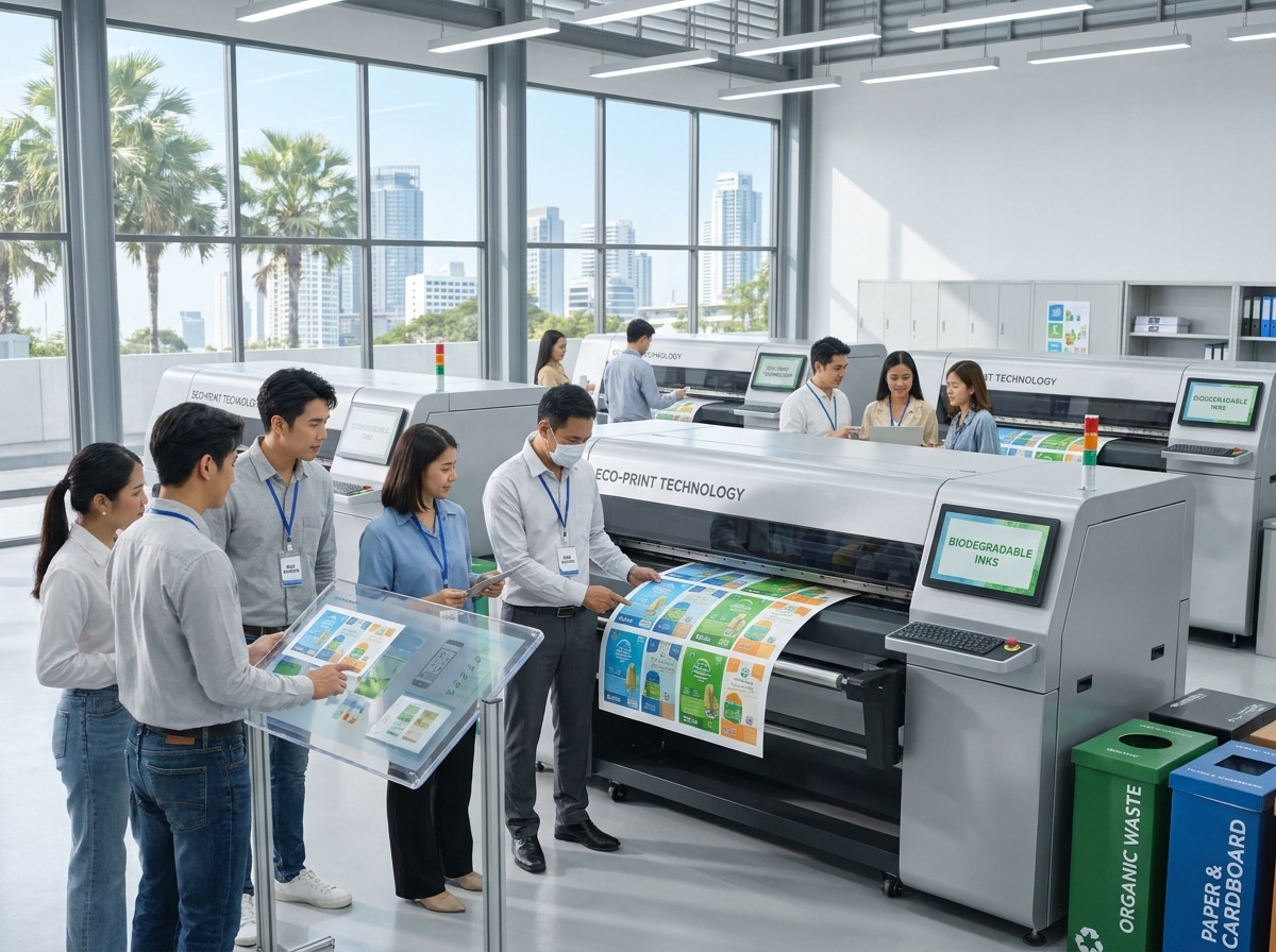 เทรนด์สิ่งพิมพ์รักษ์โลก 2027 นวัตกรรมใหม่ที่ SME ต้องรู้ - eco-friendly-printing-trends-2027