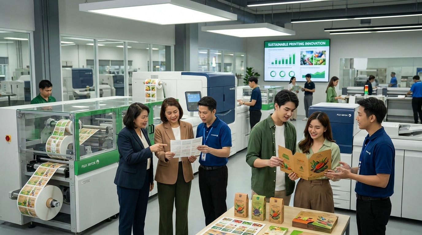 ส่องเทรนด์สื่อสิ่งพิมพ์ 2027 นวัตกรรมสีรักษ์โลกมาแรง - eco-friendly-printing-trends-2027