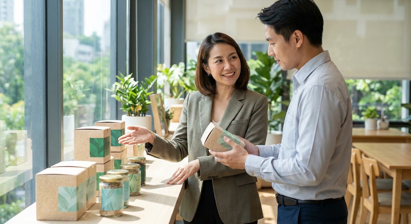 เทรนด์แพคเกจจิ้งรักษ์โลก 2027 พิมพ์ฉลากอย่างไรมัดใจลูกค้า - eco-packaging-printing-trend-2027